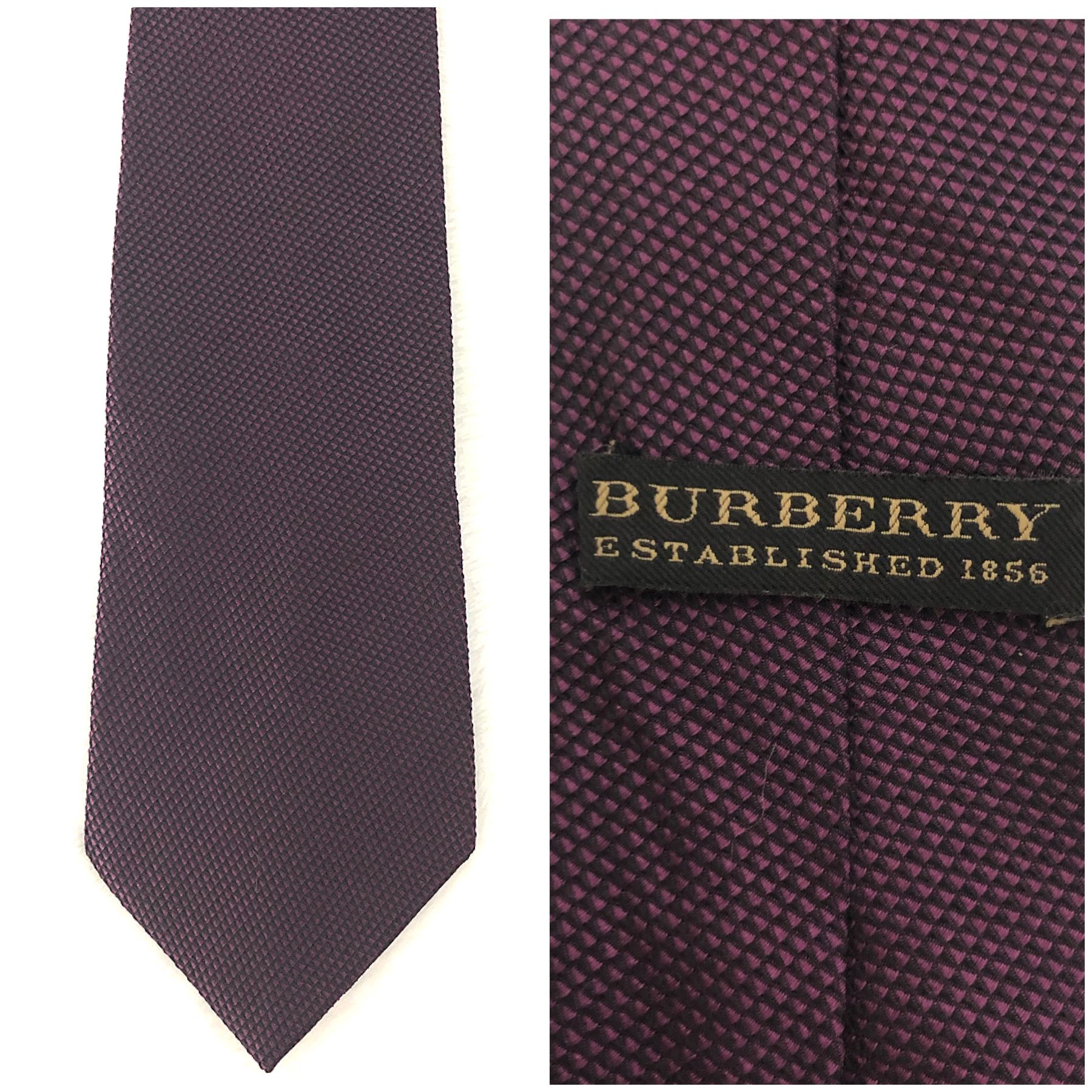 Burberry Deep Purple Tie