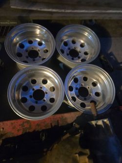 4x 15x10 6x5.5 chevy k5 jimmy k10 k15