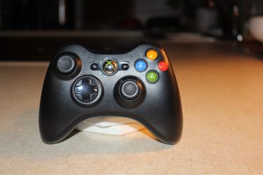 🟩🟩 Xbox 360 Wireless Controller – Original Black Edition 🎮⚡✨ Tested!