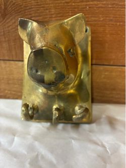 Brass key holder