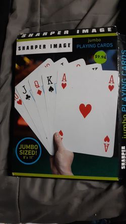 Large playing cards