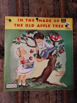 Vintage In the Shade of the Old Apple Tree record, Peter Pan, 45 RPM, 1960