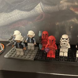 Lego Figures Star Wars And Minecraft