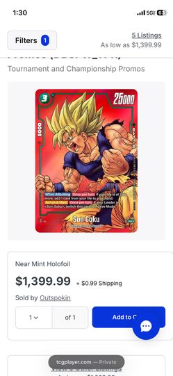 Son Goku Red manga