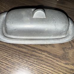 Pewter Butter Dish