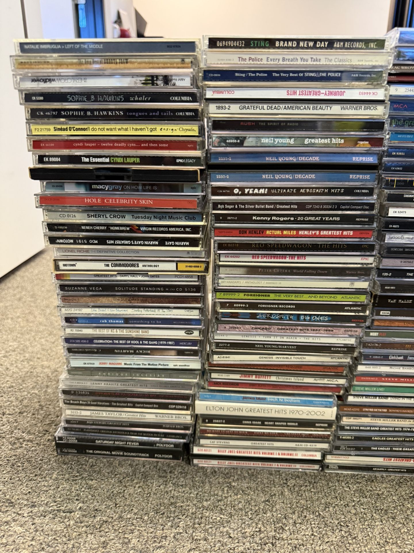 Huge CD collection!