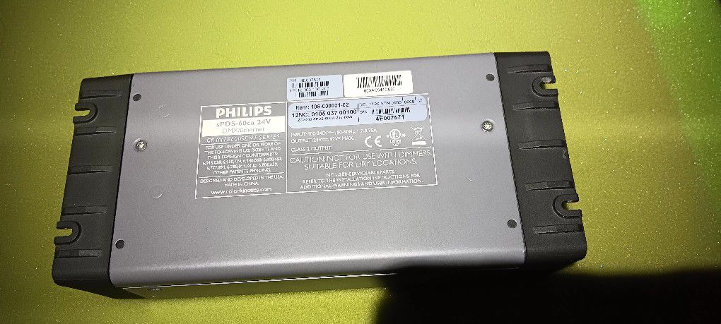 Philips sPDS-60ca 24 Volt DMX/Ethernet Power Supply