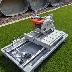 Diamondback 10 Amp 7 Inch Wet Tile Saw With Sliding Table 