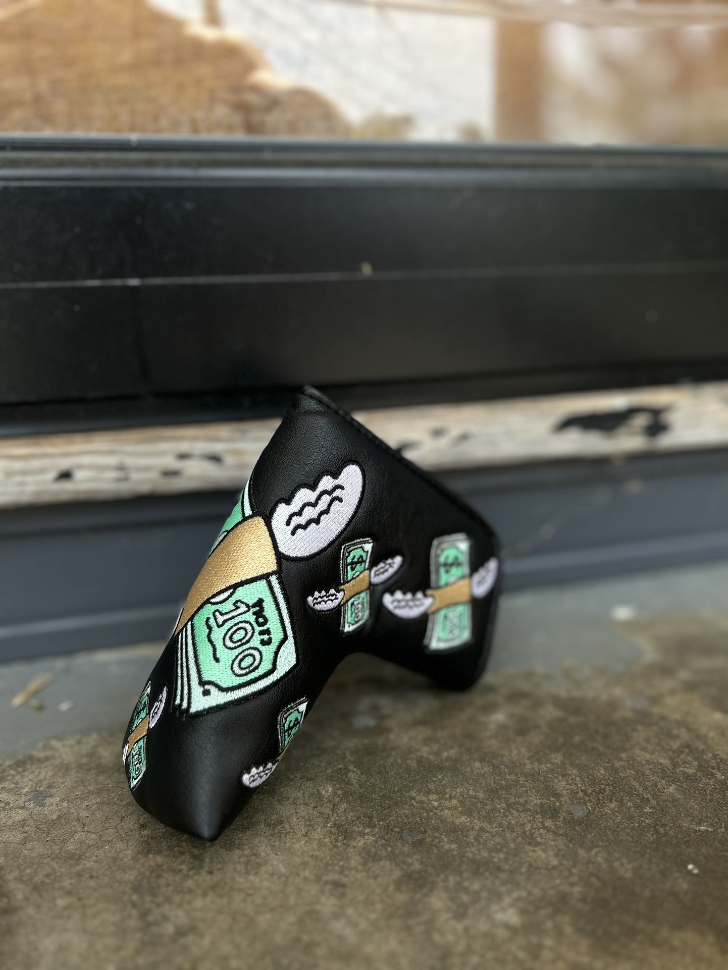 Flying Money Putter Headcover