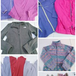 Girls And Womens North Face And Columbia Jacket Bundle