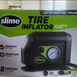 Slime 12V Tire Inflator – Compact, Reliable, and Easy to Use 