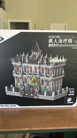 Brick building set- mental hospital
