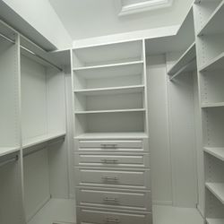 Custom Made Cabinets And Shelves For Closets