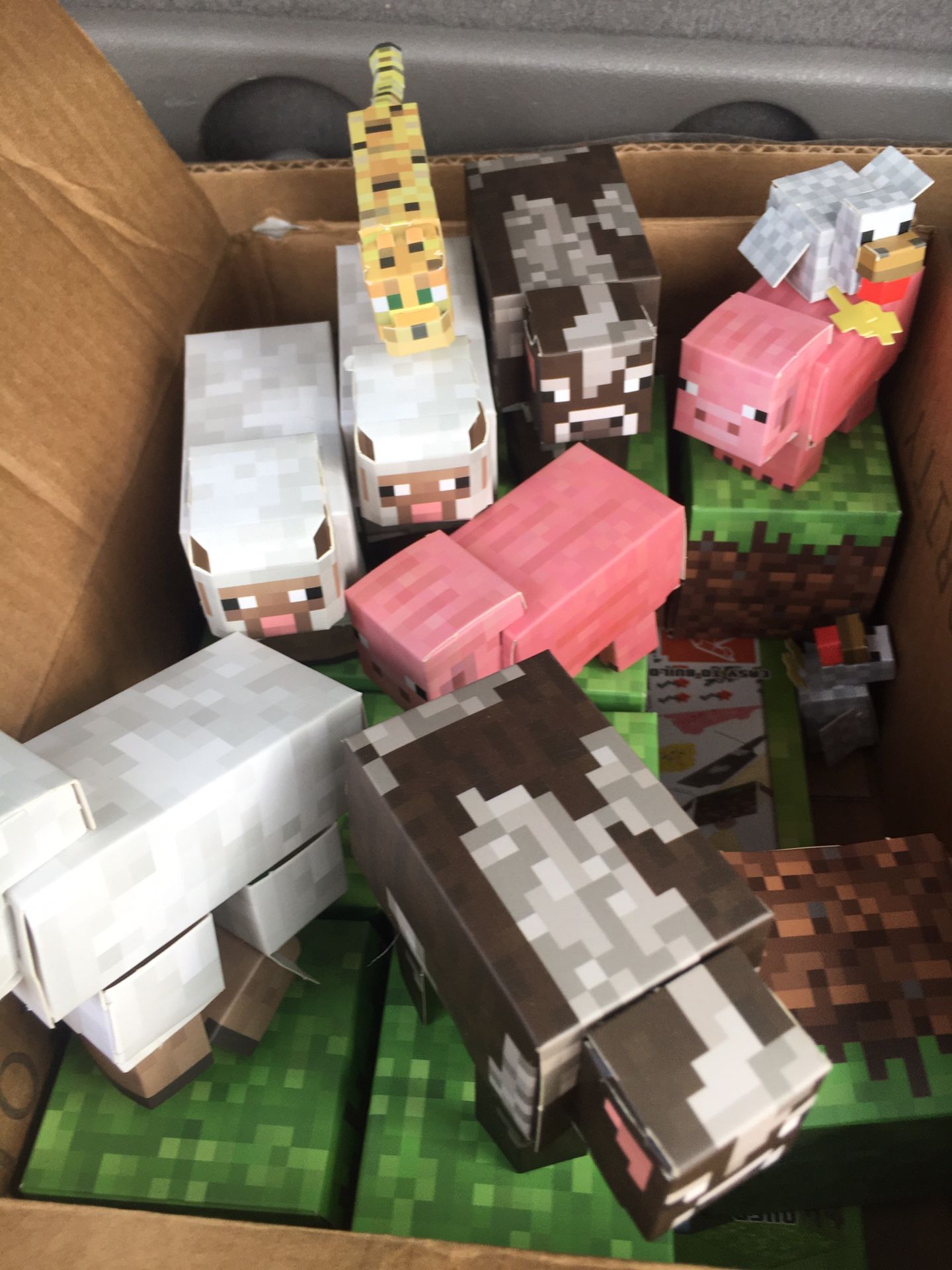 Mine Craft Decor Cardboard