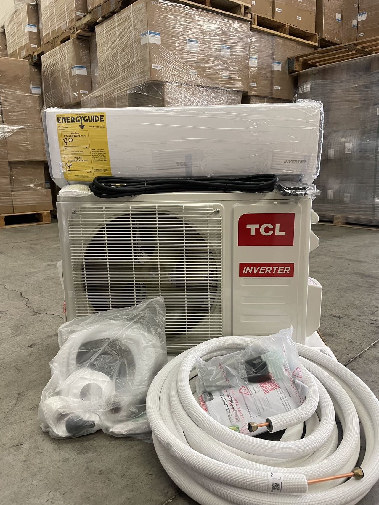 TCL 12,000btu Air Conditioning Mini split Air Conditioner,heat Pump