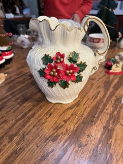 Decorative Christmas Vase