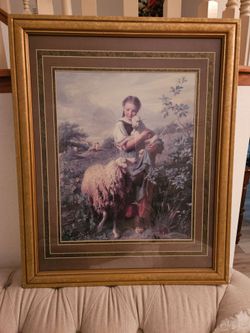 Vintage print&Frame