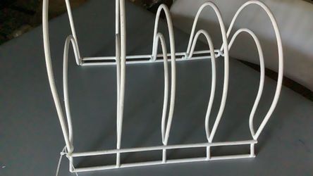 White Wire  pot or pan Rack
