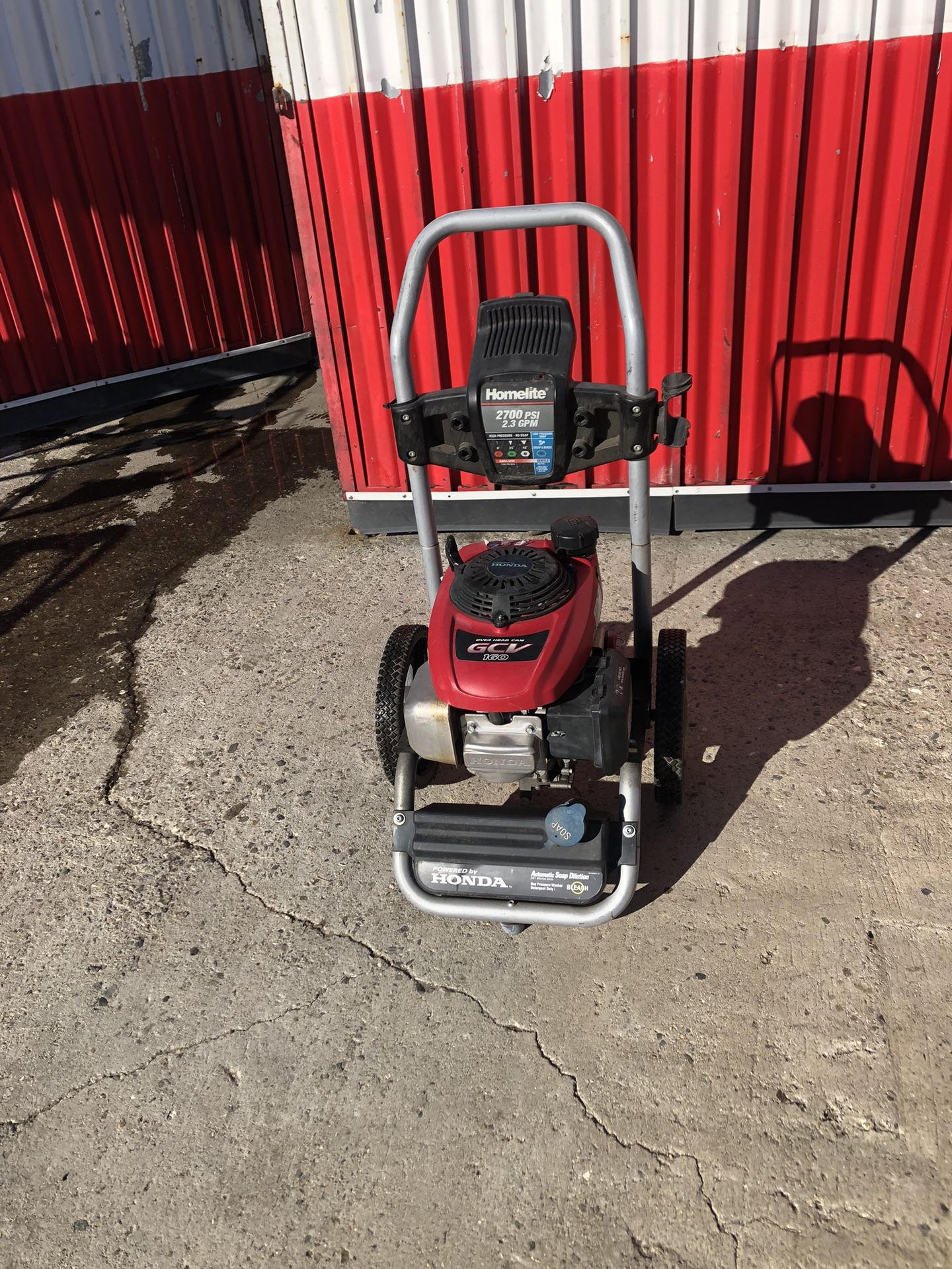 Pressure Washer With HONDA engine 