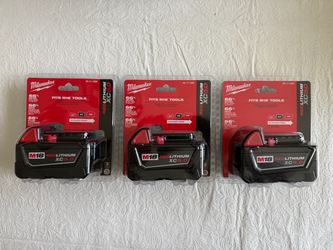 M18 Milwaukee 5 amp hour batteries GENUINE and SEALED