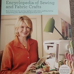 Martha Stewart's Encyclopedia of Sewing and Fabric Crafts - Brand New!