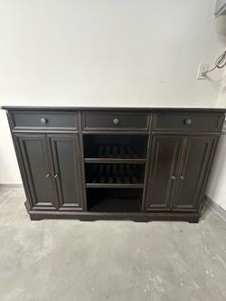 Black Side Table