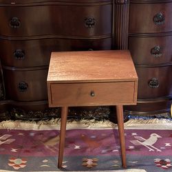 Wooden side table