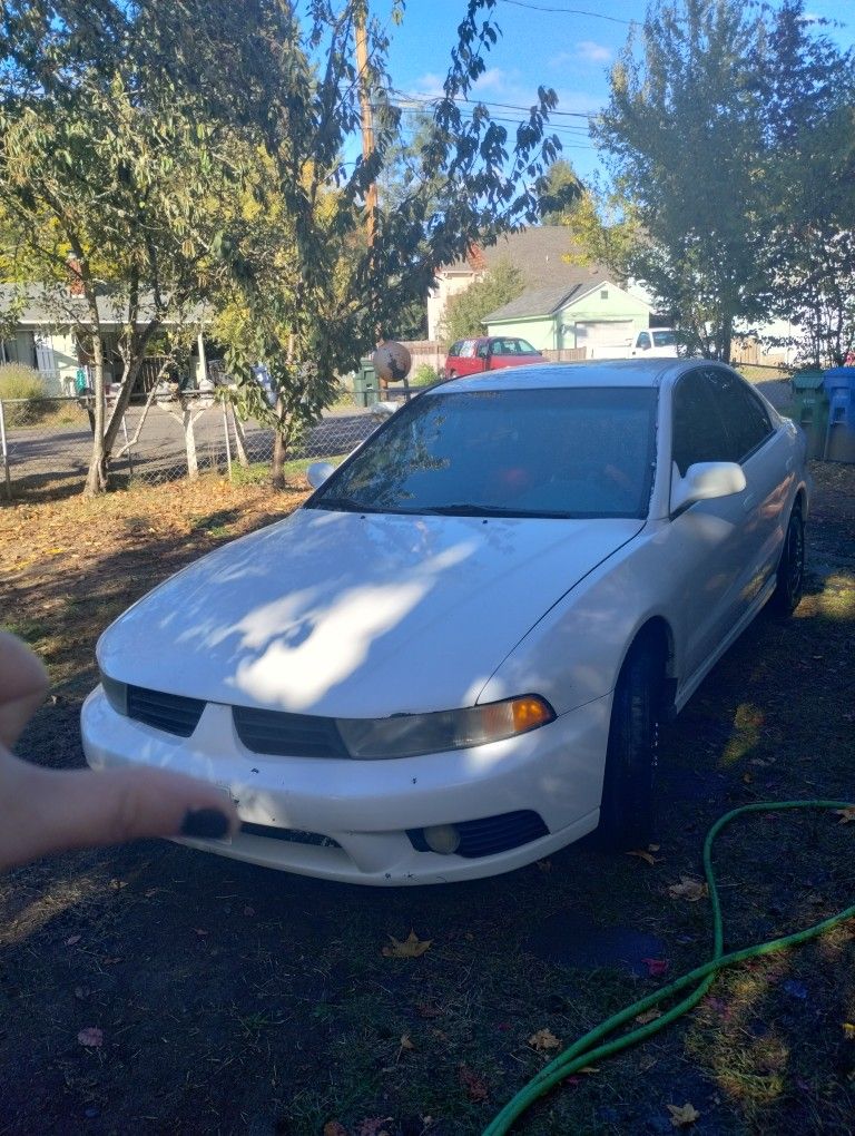 2002 White Mistiubi Galant Automatic