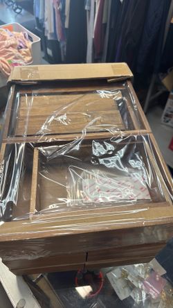 9  pieces acacia  organizer