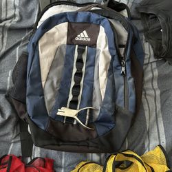 Adidas Backpack And practice Gear
