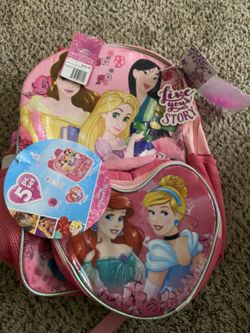 New Disney Princess Back Pack