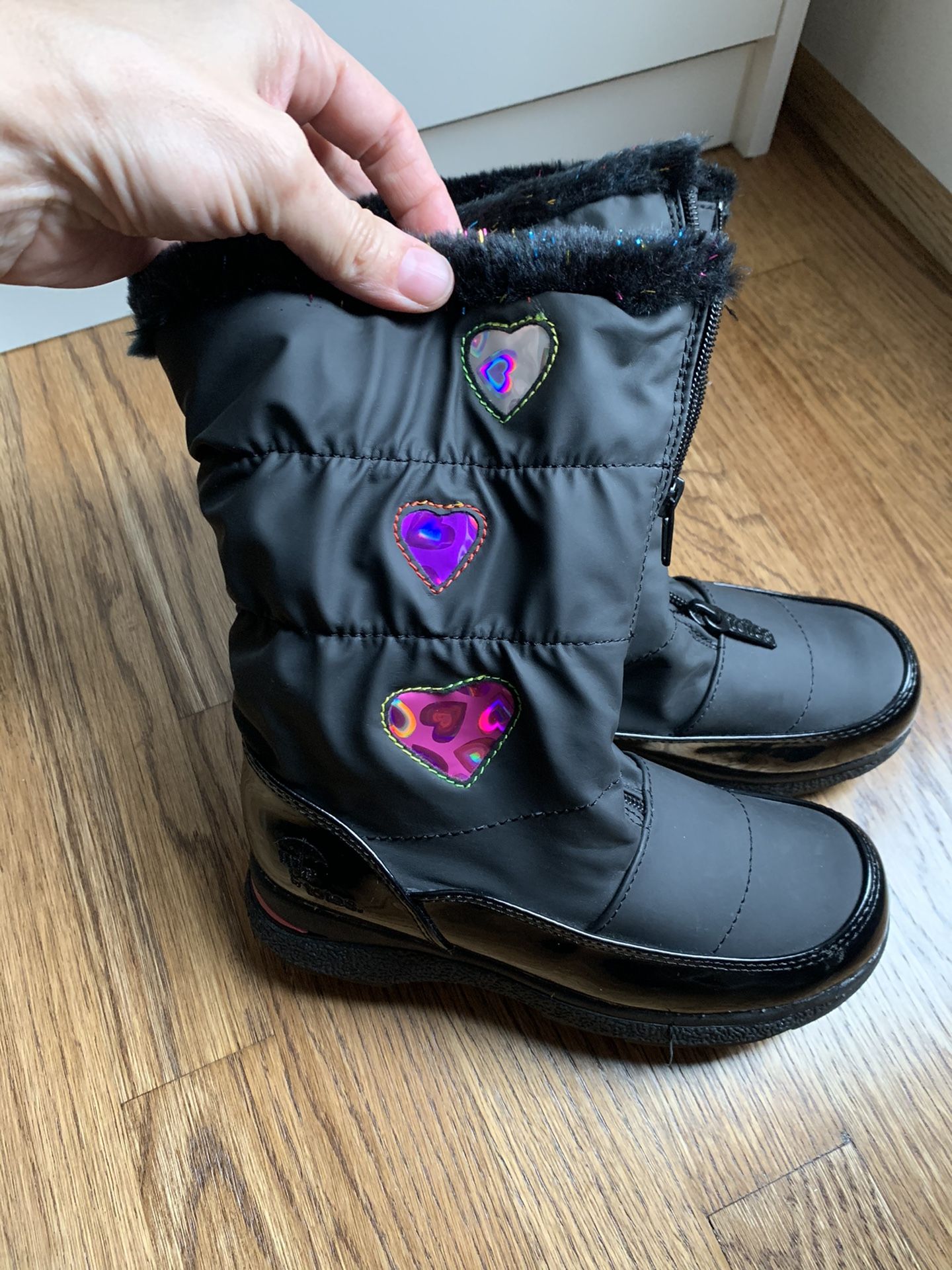 Totes girls winter boots size 2