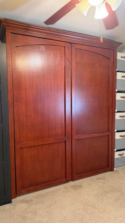 Solid Wood Murphy Bed