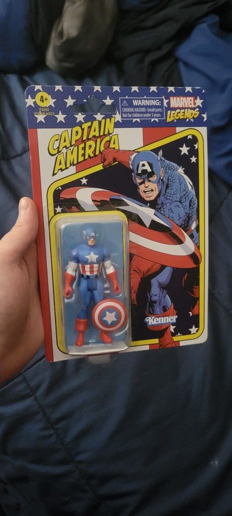 Marvel Legends Kenner 3.5 Captain America
