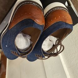 Men New Shoes Levi’s Fabric With Leather