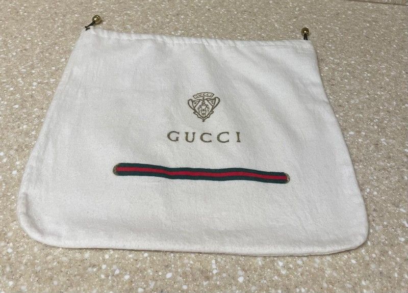 Gucci Cotton Beige Bag, 13"x13"