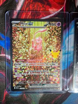 Mew ex Pokemon 30th Celebration Anniversary