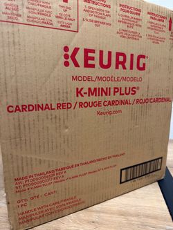 Keurig K-Mini Plus Coffee Maker - Cardinal Red