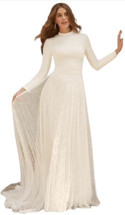 Wedding Dress - White - Size 18