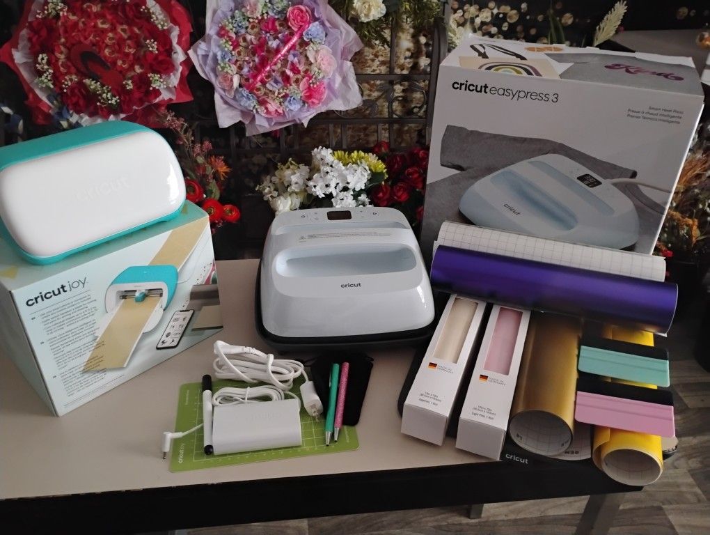 Cricut Heat Press & Cricut Joy