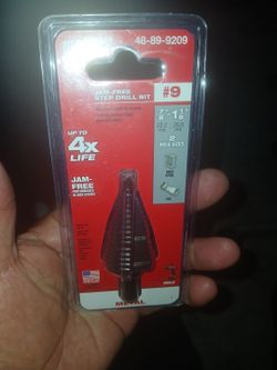 Milwaukee  Jam Free step drillbit