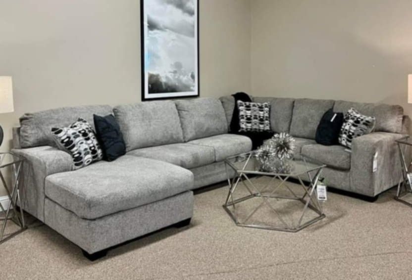 AP🎉 U Shaped Oversized Sectional Couch With Chaise// Financing & Delivery