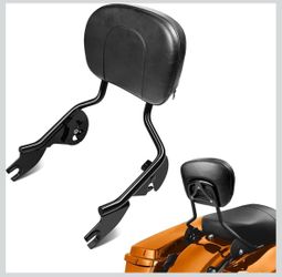 2009-14 Harley Davidson Touring Detachable Passenger Sissy Bar Backrest