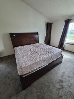 Moving sale- Bed,couches ,dinning table etc.