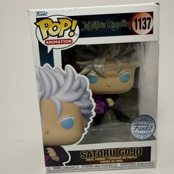 POP! ANIMATION SATORU GOJO JUJUTSU KAISEN 1137 *GREAT CONDITION*