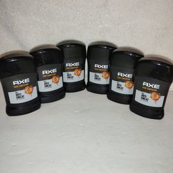 Lot of 6 new AXE Dark Temptation Anti Sweat Anti-perspirant Deodorant 40g