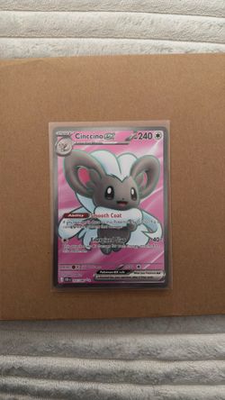 Pokemon TCG Chaos Rising Cinccino ex Full Art 105/86