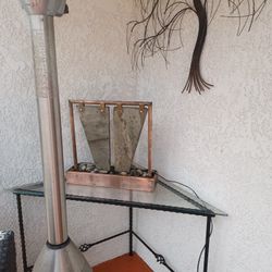 Copper Pipe And Slate Water Fountain 23x22x6 $225obo