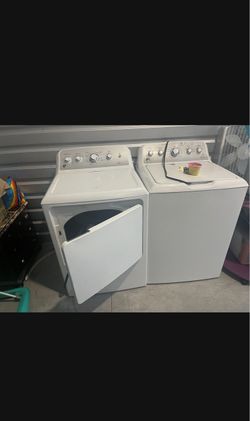 Washer and Dryer