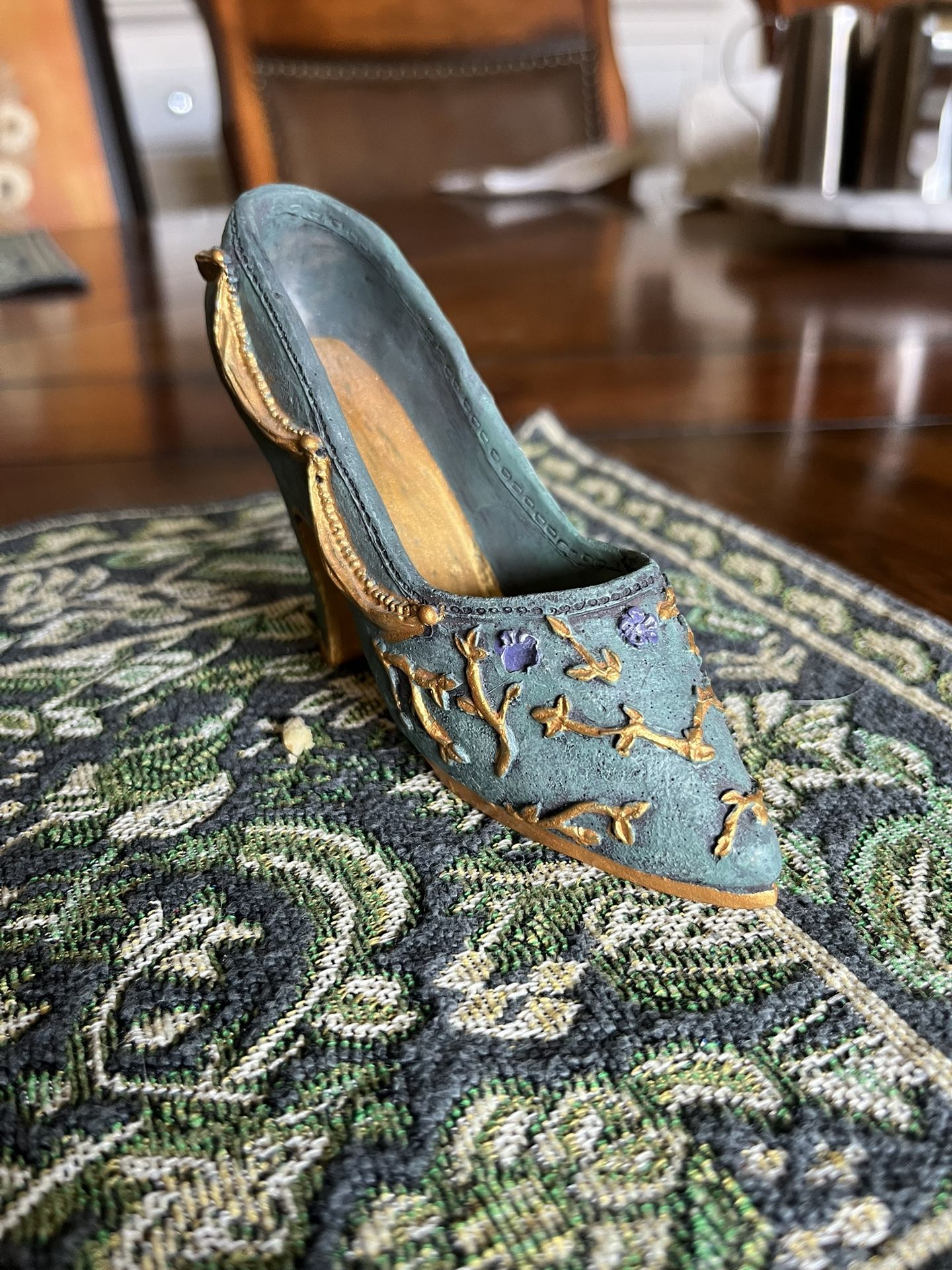 Mini Victorian Shoe Collectible
